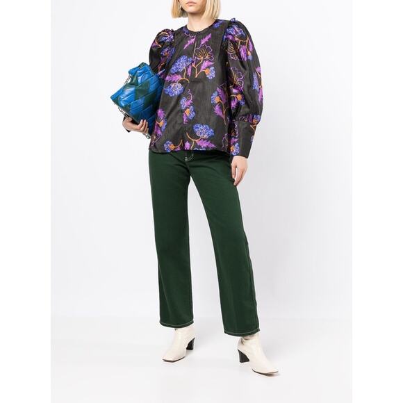 Baum Und Pferdgarten Mitzy Floral Print Blouse - Picture 1 of 8